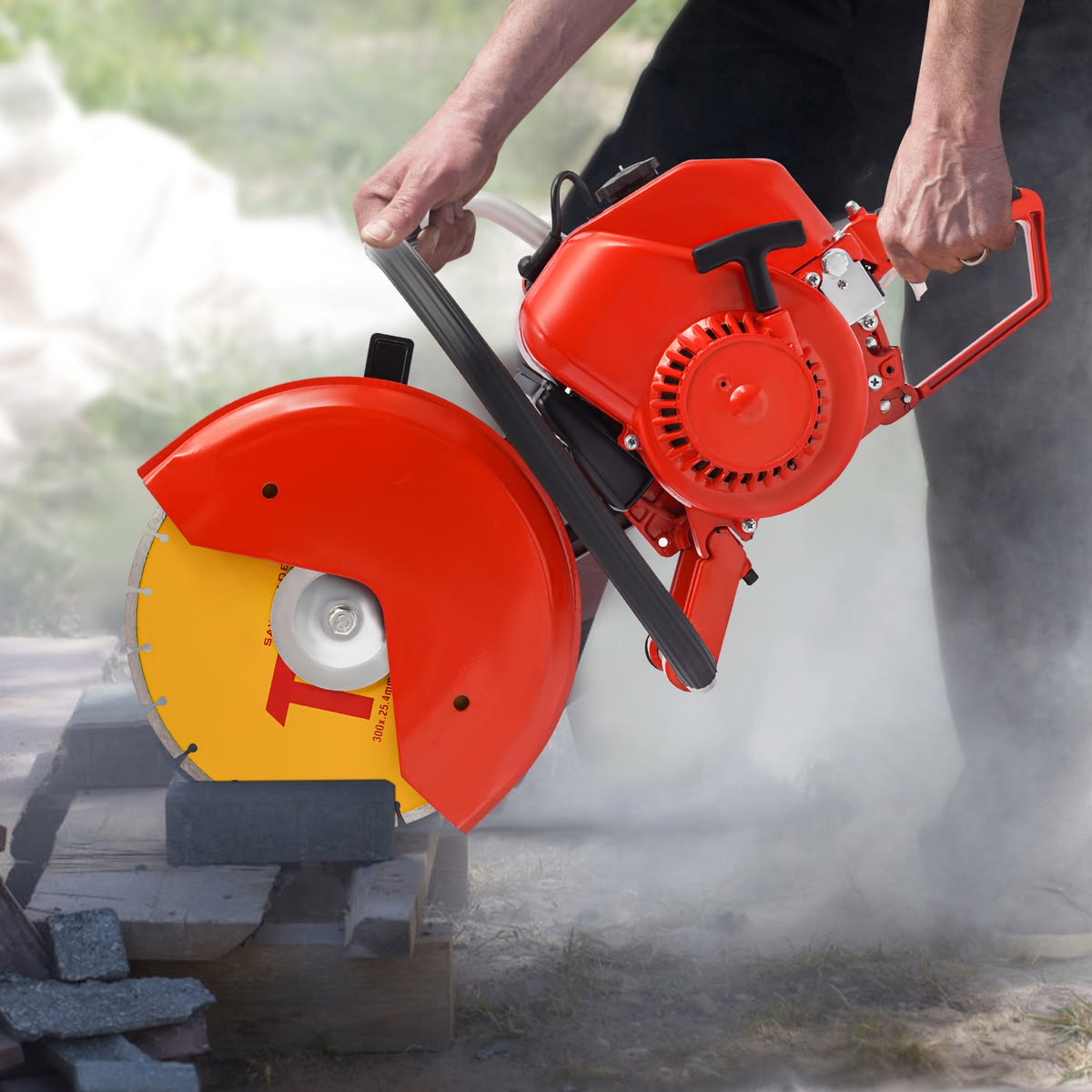 hi+ cc 390s 125 concrete cutter machine with honda gx390 engine | 125mm depth | heavy duty floor saw hi+ cc 390s 125 concrete cutter machine with honda gx390 engine | 125mm depth | heavy duty floor saw